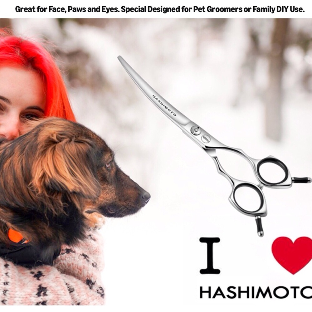 HASHIMOTO Professional Pet Grooming Shears 6.5 - Picture 9 of 10